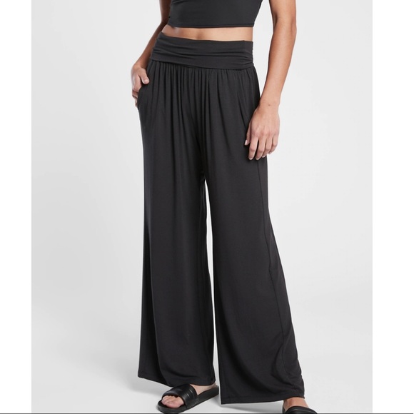 Athleta Pants - Athleta Studio Wide Leg Pants
